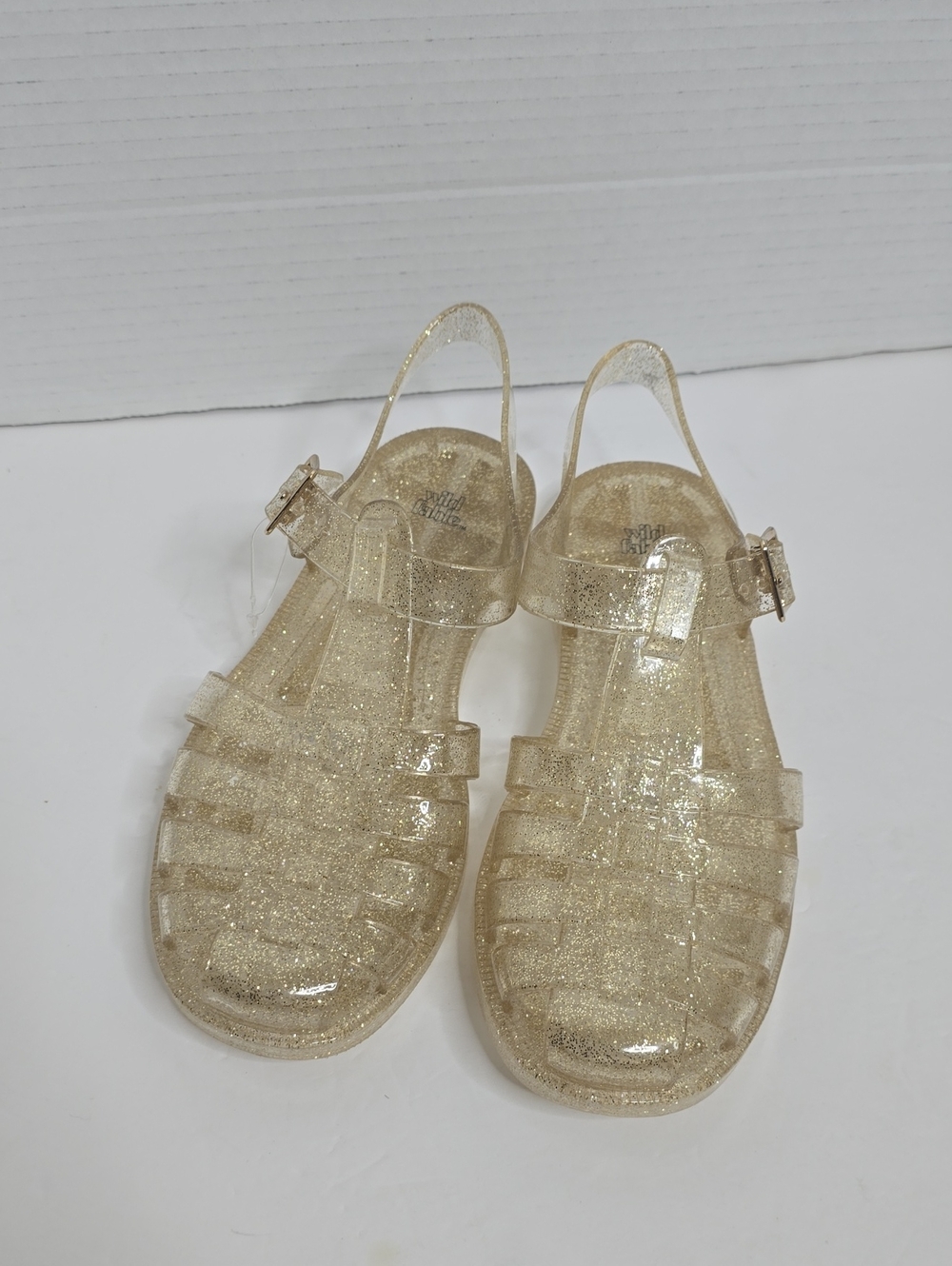 Women's Poppy Ankle Strap Sandals Jelly Wild Fable Size 6 - Picture 2 of 7